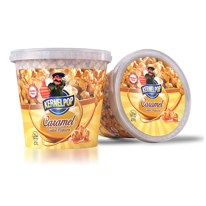 Kernelpop Caramel Coated Popcorns 195gm
